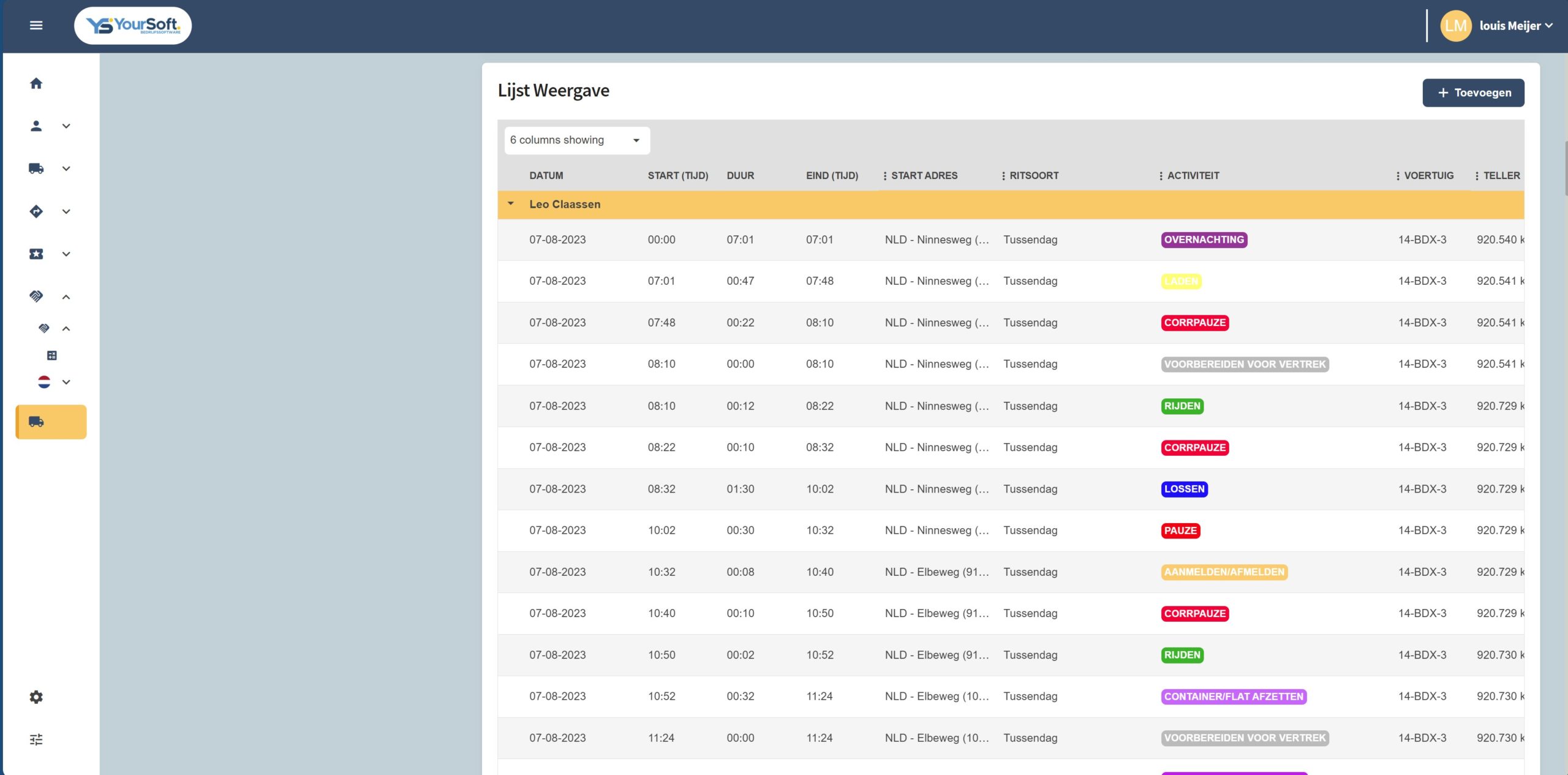 transportbedrijven arbeidstijdenwet rij en rusttijden tabel transport bedrijven<br />
rij en rusttijden rij en rusttijden vrachtwagen<br />
yoursoft bedrijfssoftware